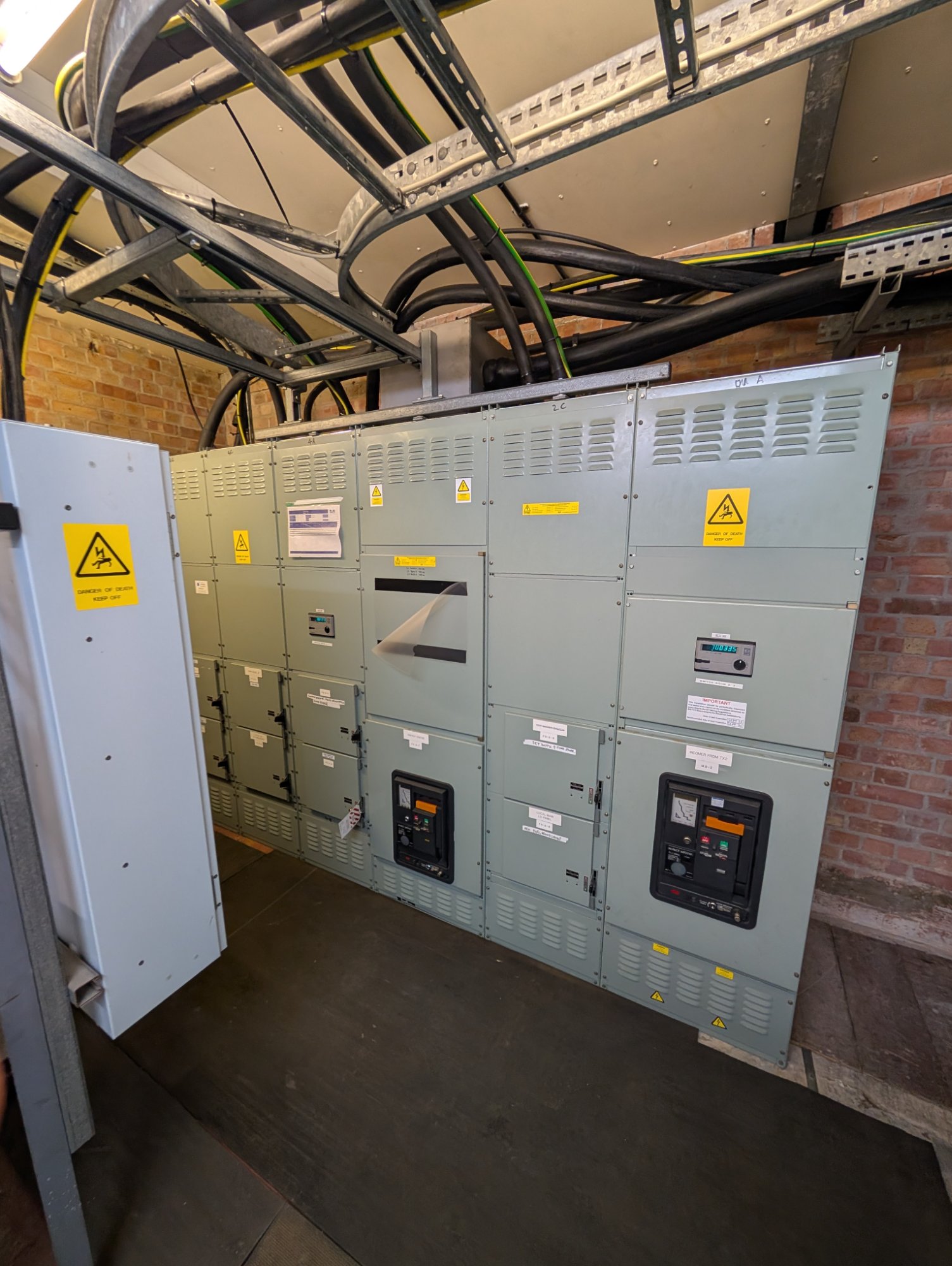 Bottleyard Studios Switchgear Installation
